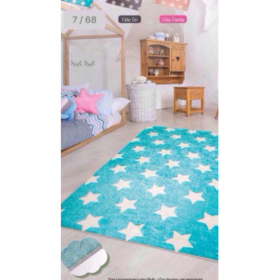 Килимок у дитячу кімнату Star mavi 100х160см