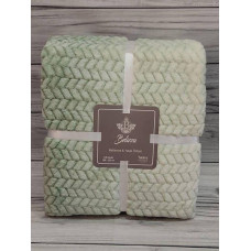 Плед Belizza Kapadokya mint 200х220см Мікрофібра
