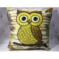 Наволочка декоративна Dijital принт Owl sari 45х45см