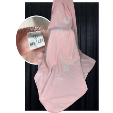 Плед Belizza Pelikan pembe 200х220см