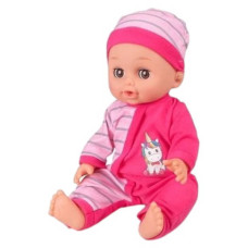 Іграшка Пупс інтерактивний 30см 12 звуків + аксесуари Vinyl Doll WZB8809-4