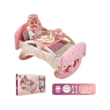 Іграшка Пупс 30см в ліжечку + аксесуари Baby Bed W-6905A