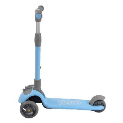 Самокат триколісний з підсвічуванням Best Scooter D-0885 Блакитний