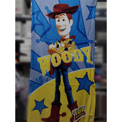 Рушник пляжний Woody 75х150 Махра/Велюр