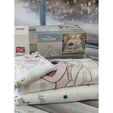 Постільна білизна дитяча TAC Frozen 1 Бавовна/Ранфорс Напівторний розмір