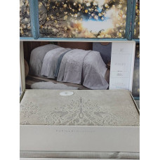Простирадло Pupilla Violet kahve 220х240 Махра/Велюр
