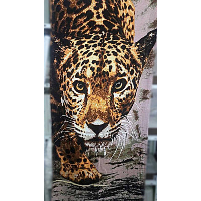 Рушник пляжний Leopar 75х150 Махра/Велюр