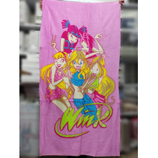 Рушник пляжний Winx pembe WMX 75х150см Велюр/Бавовна