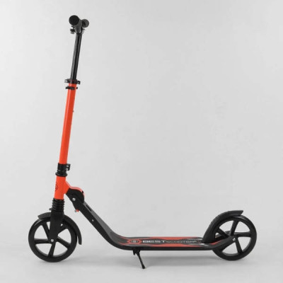 Самокат двоколісний, колеса 20см, регулювання висоти керма 67450 Best Scooter Помаранчевий