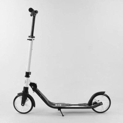 Самокат двоколісний, колеса 20см, регулювання висоти керма 87280 Best Scooter Білий