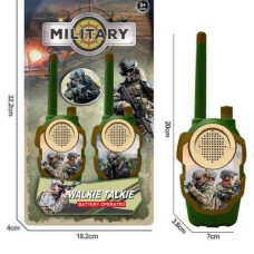 Набір із двох іграшкових рацій на батарейках 1853D19 Walkie Talkie