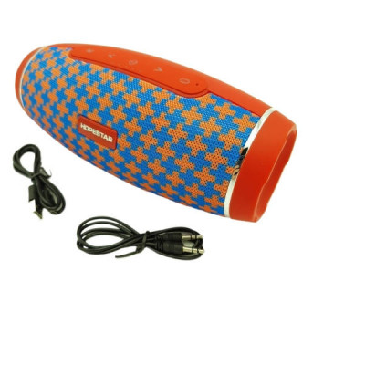 Портативна Bluetooth колонка Hopestar H20 Червона із синім