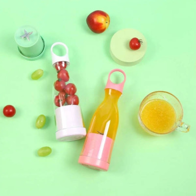 Портативний блендер MINI JUICER міні блендер для смузі Зелений
