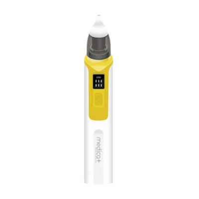 Аспіратор назальний (соплевідсмоктувач) Medica+ NOSE CLEANER 6.0 (Японія) Жовтий 50225/1