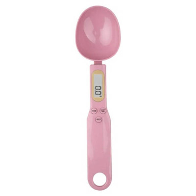Ложка мірна для кухні цифрова Digital Spoon Scale Рожева