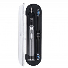 Ультразвукова зубна щітка Medica+ ProBrush 9.0 Ultrasonic + насадки (10 штук) (Японія) Чорна 50186