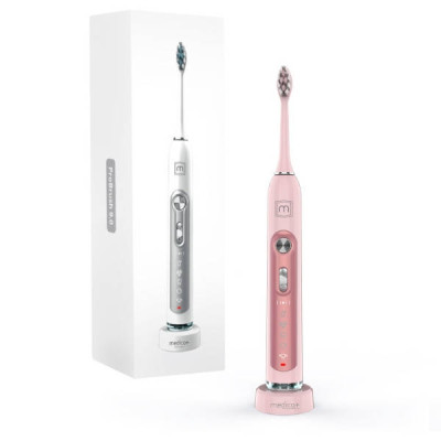 Насадки для ультразвукової зубної щітки Medica+ ProBrush 9.0 Ultrasonic набір 8 штук (Японія) Рожеві 501091