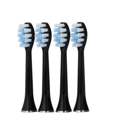 Насадки для ультразвукової зубної щітки Medica+ ProBrush 9.0 Ultrasonic набір 8 штук (Японія) Чорні 501123