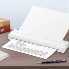 Портативний термопринтер Portable Thermal Printer Білий