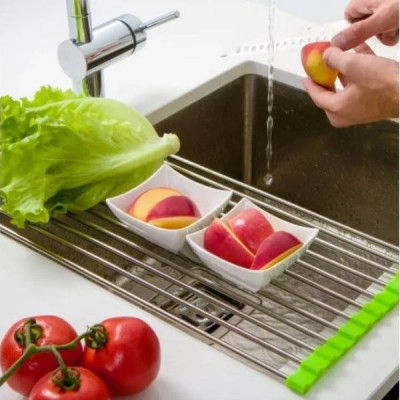 Сушарка для посуду на мийку Wash Basin Dryer Зелена
