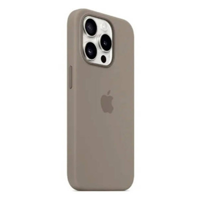 Чохол для смартфона Silicone Full Case AAA MagSafe IC для iPhone 15 Pro Clay