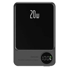 Power Bank з підтримкою бездротової зарядки MagSafe 10000мАч Q9 Чорний