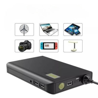 Power Bank для гаджетів 24000 mAh 85W Portable AC Чорний
