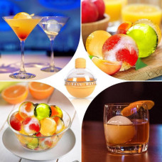 Форма для льоду сферична Ice Ball Жовта