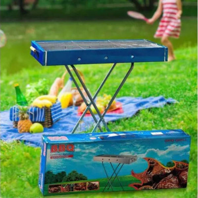 Мангал переносний з ґратами BBQ BARBECUE TRAY 770T