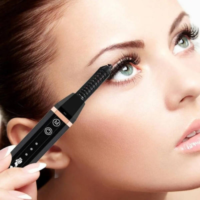 Прилад для завивки вій електричний Eyelash Curler Чорний