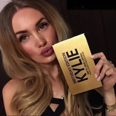Набір рідких матових помад 6шт Kylie Birthday Edition