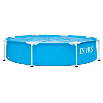 Басейн круглий каркасний 244*51см 1828л Intex 28205 NP Блакитний