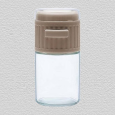 Сільничка з точним контролем кількості Seasoning bottle Коричнева