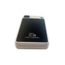 Power Bank з підтримкою бездротової зарядки 10000мАч 22.5W Білий