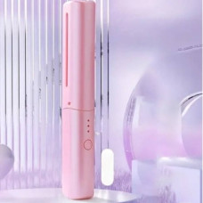 Випрямляч для волосся дорожній від USB Hair Heater Рожевий