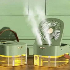 Вентилятор маленький настільний USB Small fan Зелений