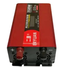 Перетворювач напруги з 12V-220V 3500W Чистий синус + LCD Power Inverter