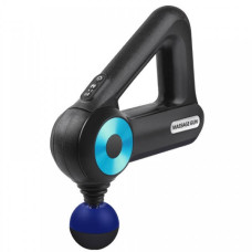 Масажний пістолет для тіла 12в1 Massage Gun Чорний