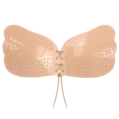 Невидимий бюстгальтер на клейкій основі Fly Bra Бежевий чашка B