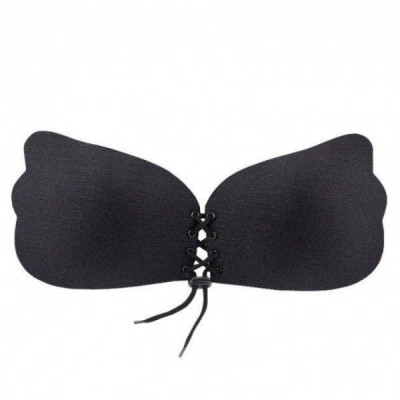 Невидимий бюстгальтер на клейкій основі Fly Bra Чорний чашка D
