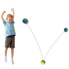 М'ячик-стрибунець GravityBall Moon Ball Кольоровий