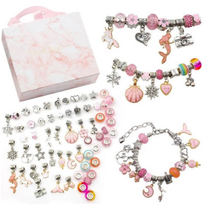 Набір для прикрас дитячий Kids Jewellery Maker Рожевий