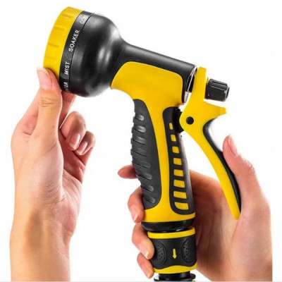 Насадка на шланг пістолет-розпилювач Washing Gun Жовтий