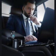 Попільничка автомобільна Baseus Premium Car Ashtray Чорна