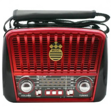 Радіоприймач RX-BT456 Golon FM Червоний