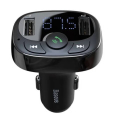 АЗУ з FM-модулятором Baseus T Shaped S-09A Bluetooth MP3 Player (Standard Edition) Чорний