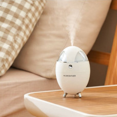 Ультразвуковий зволожувач повітря Humidifier у формі яйця Білий