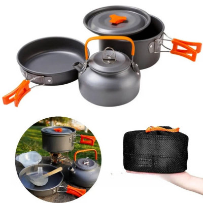 Набір туристичного посуду Camp Cooking Set KL-039