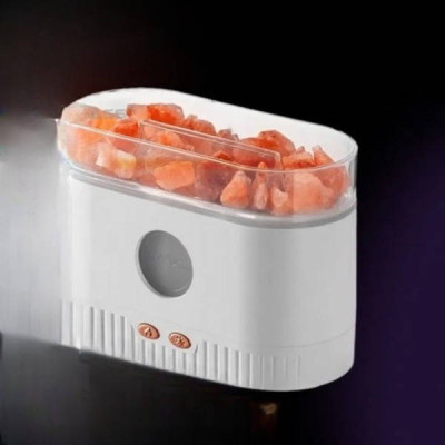 Зволожувач повітря аромадифузор із соляним камінням Salt Lamp Aroma Diffuser
