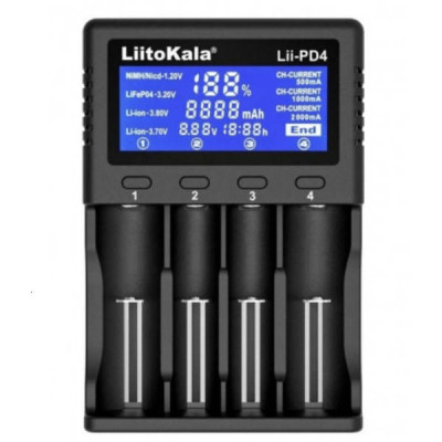 Універсальний зарядний пристрій LiitoKala Lii PD4 c LCD